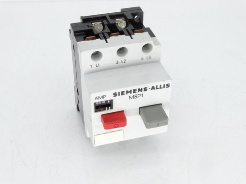 SIEMENS MSP10P MOTOR STARTER